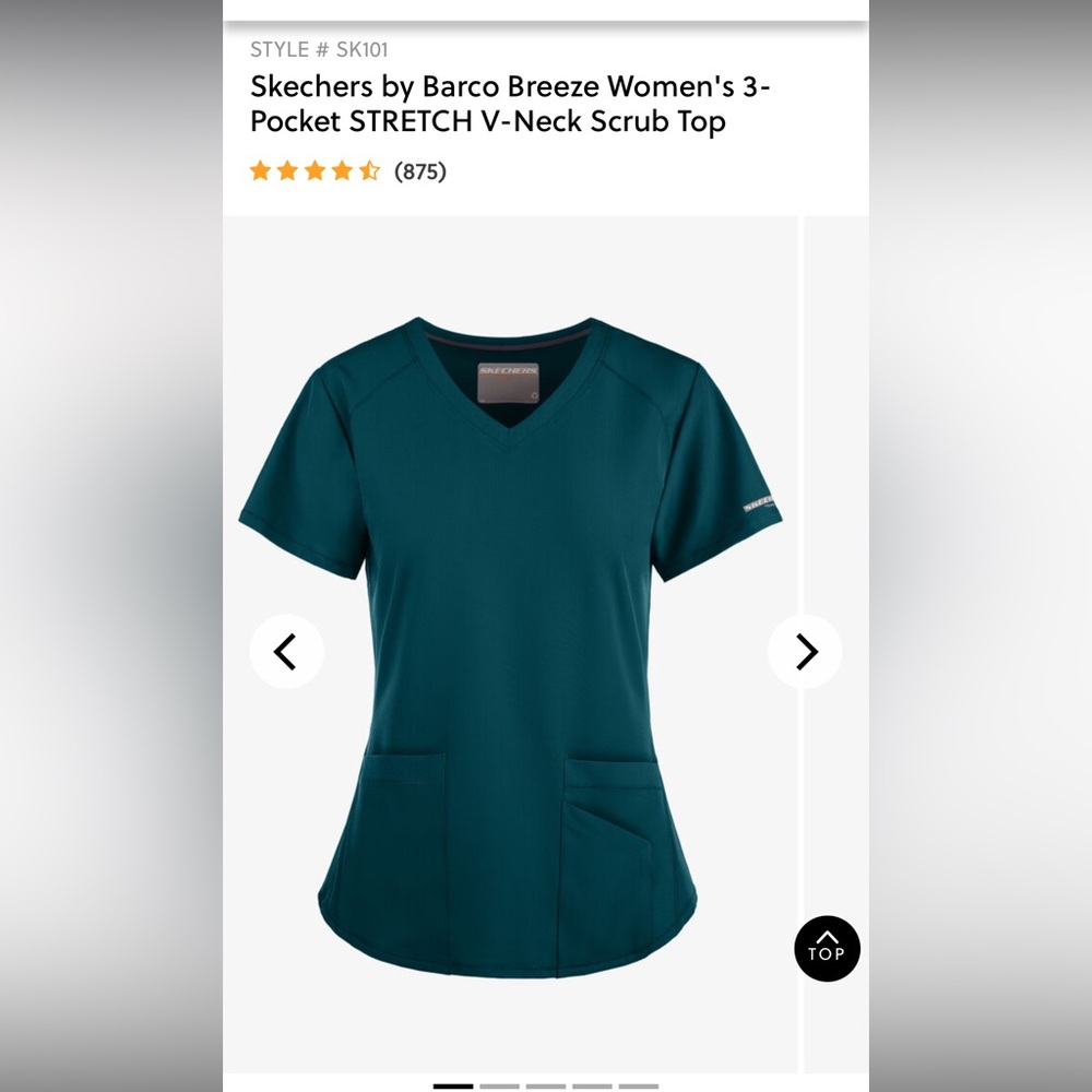 Skechers Scrub Top